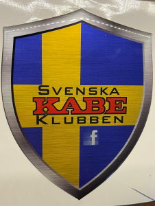 Klubbmärke 15 cm (Dome) "Lyx"